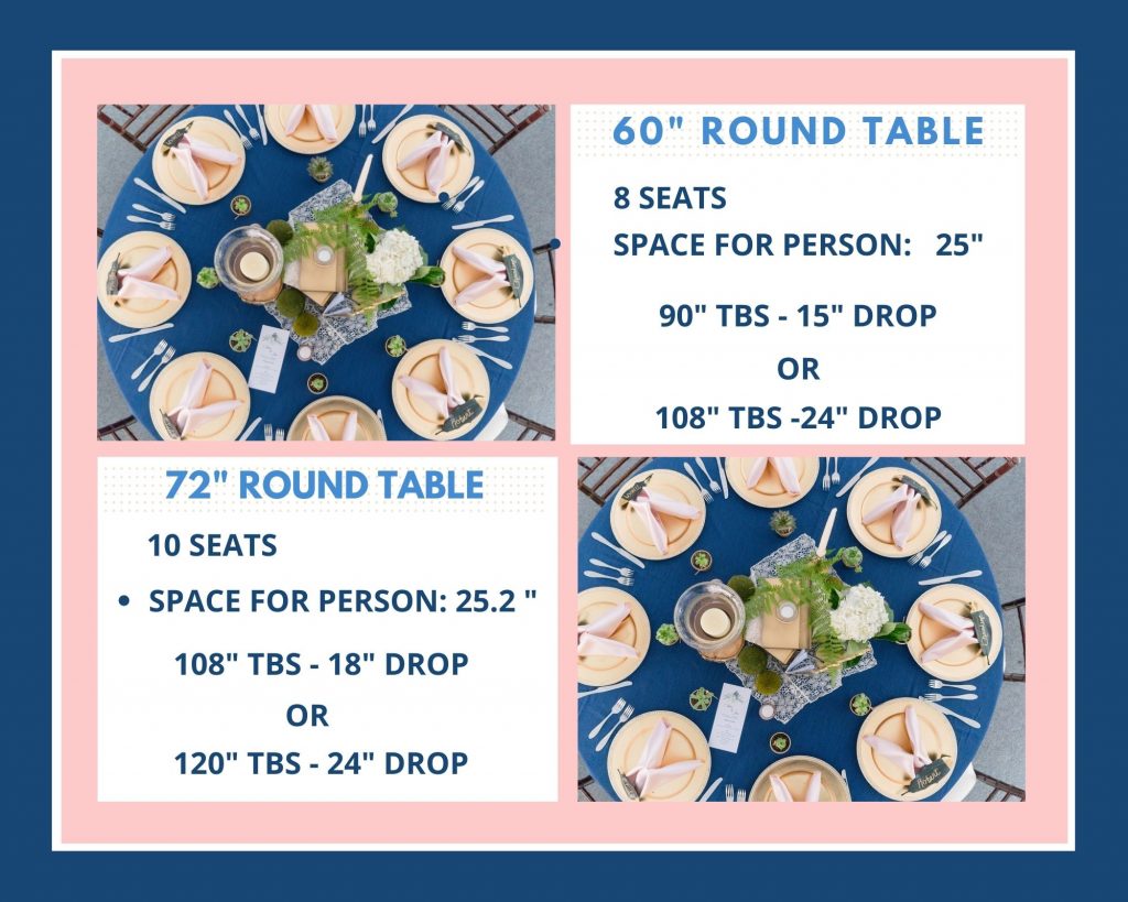 table cloth sizes